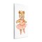 Stupell Industries Floral Ballerina Teddy Bear Wall Plaque, design by Amy Hall